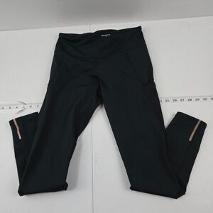 Brooks Threshold‎ leggings 221391 black size small running 4958 fleece